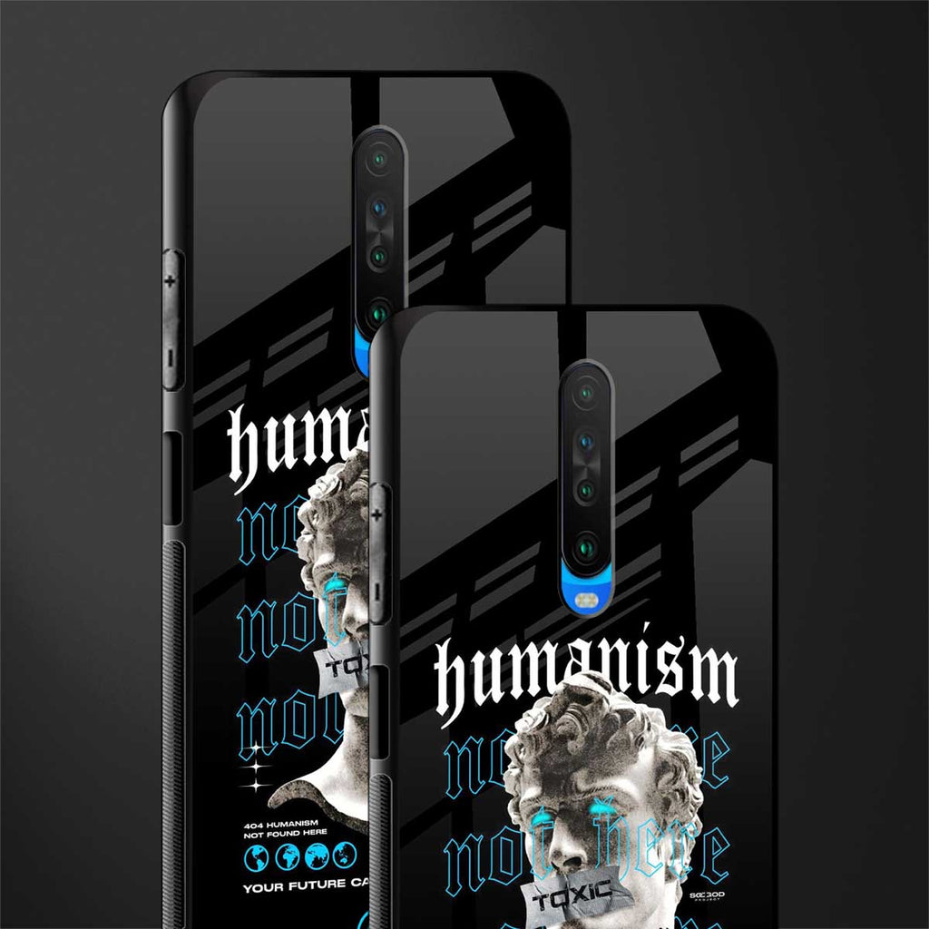 humanism not here glass case for poco x2 image-2