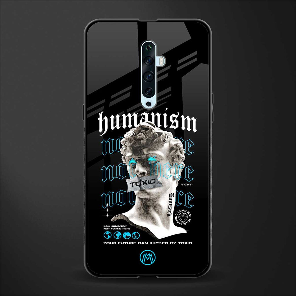 humanism not here glass case for oppo reno 2f image