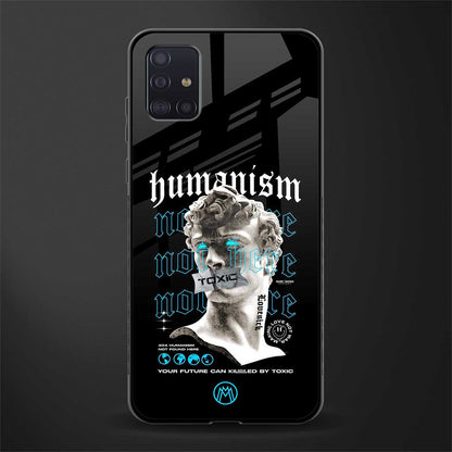 humanism not here glass case for samsung galaxy a71 image