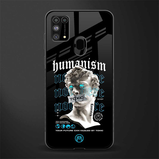 humanism not here glass case for samsung galaxy m31 prime edition image