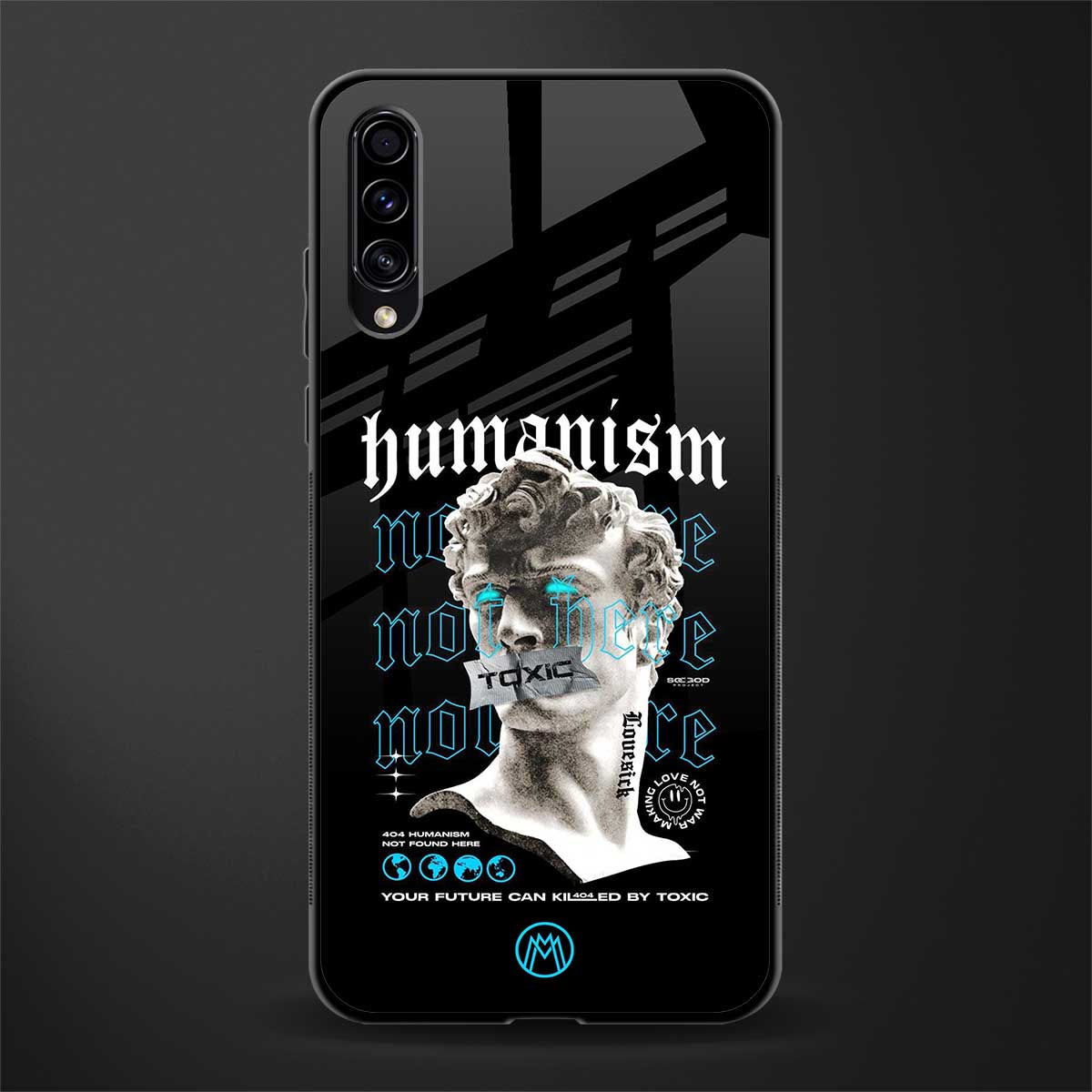 humanism not here glass case for samsung galaxy a30s image