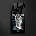 humanism not here glass case for redmi note 8 image
