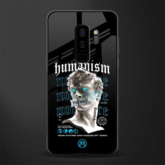 humanism not here glass case for samsung galaxy s9 plus image