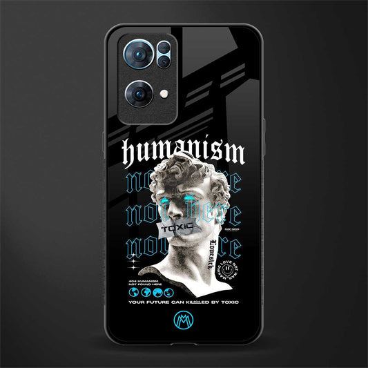 humanism not here glass case for oppo reno7 pro 5g image