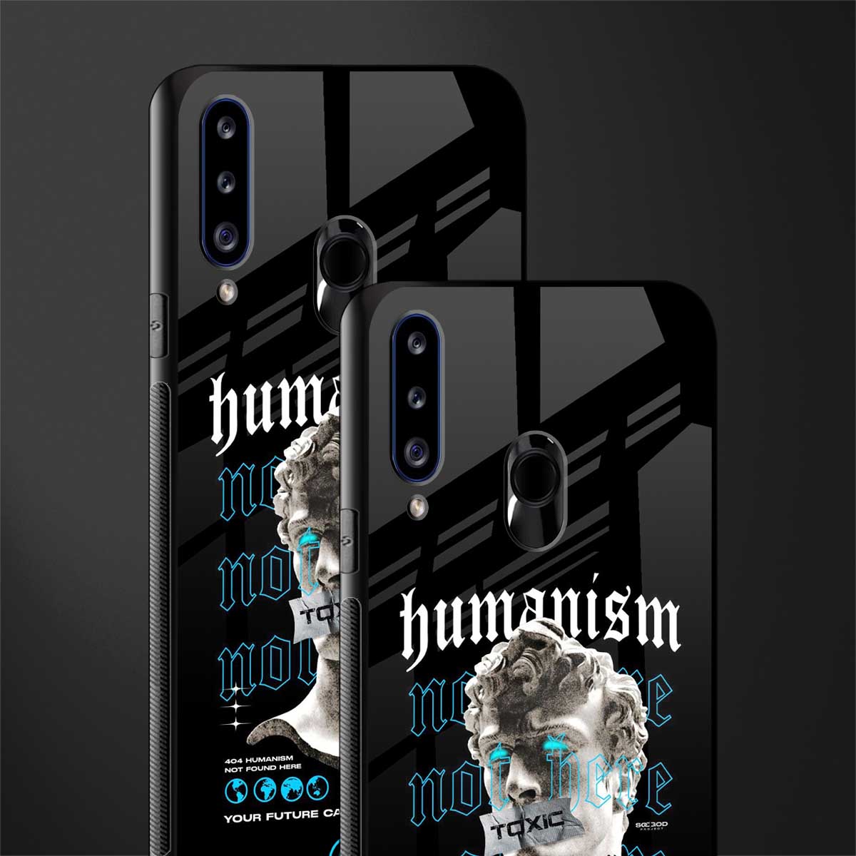 humanism not here glass case for samsung galaxy a20s image-2