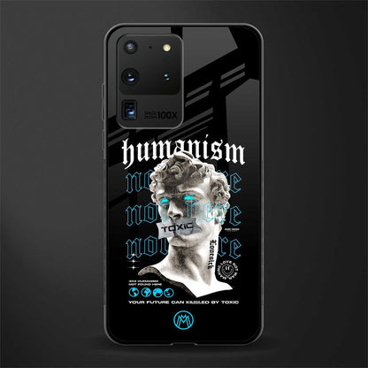 humanism not here glass case for samsung galaxy s20 ultra image