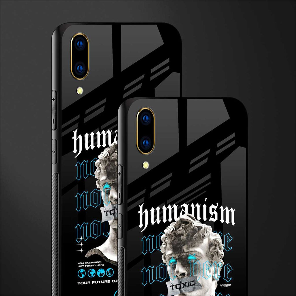 humanism not here glass case for vivo v11 pro image-2