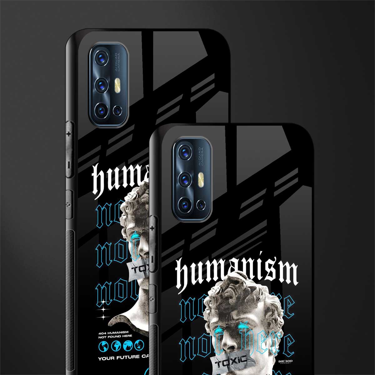 humanism not here glass case for vivo v17 image-2