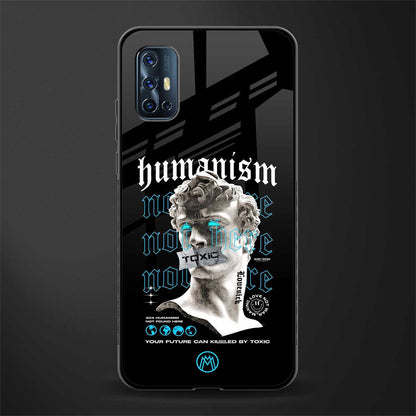 humanism not here glass case for vivo v17 image