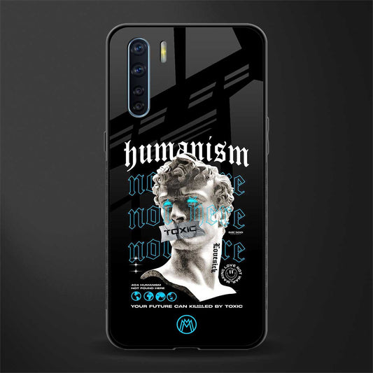 humanism not here glass case for oppo f15 image