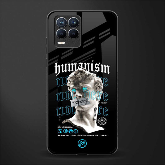 humanism not here glass case for realme 8 pro image