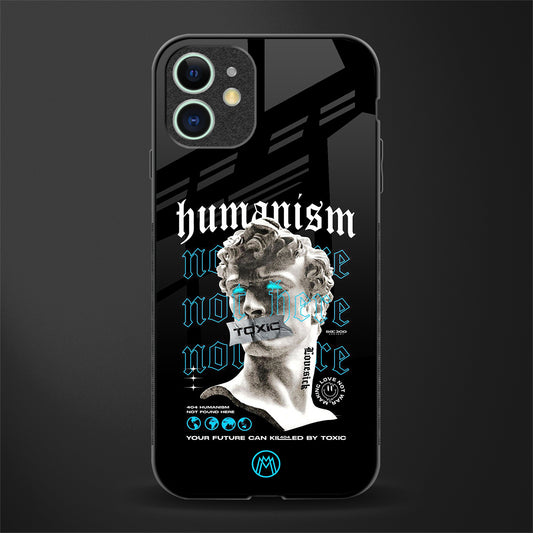 humanism not here glass case for iphone 12 mini image