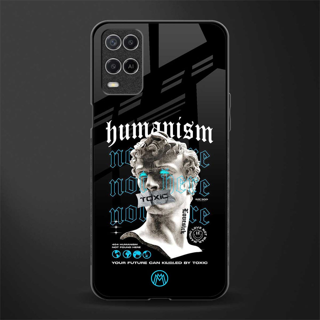 humanism not here glass case for oppo a54 image