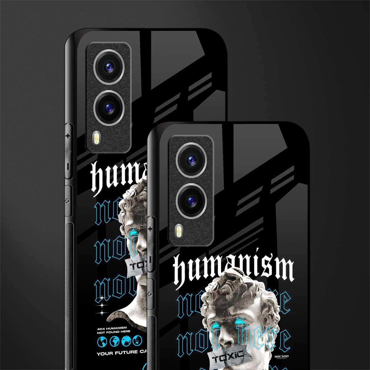 humanism not here glass case for vivo v21e 5g image-2