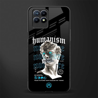 humanism not here glass case for realme 8i image