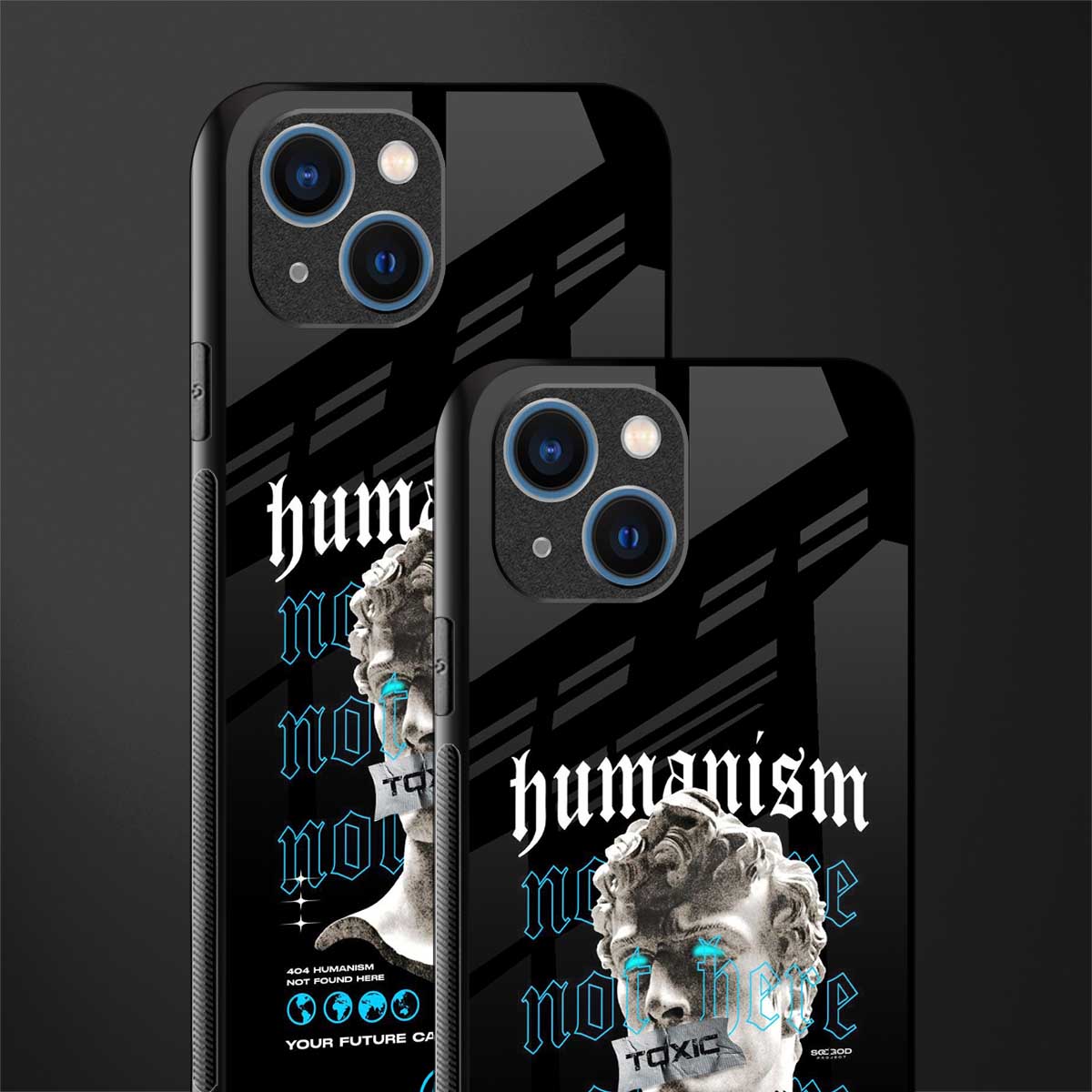 humanism not here glass case for iphone 13 image-2