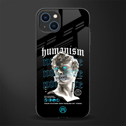 humanism not here glass case for iphone 13 image