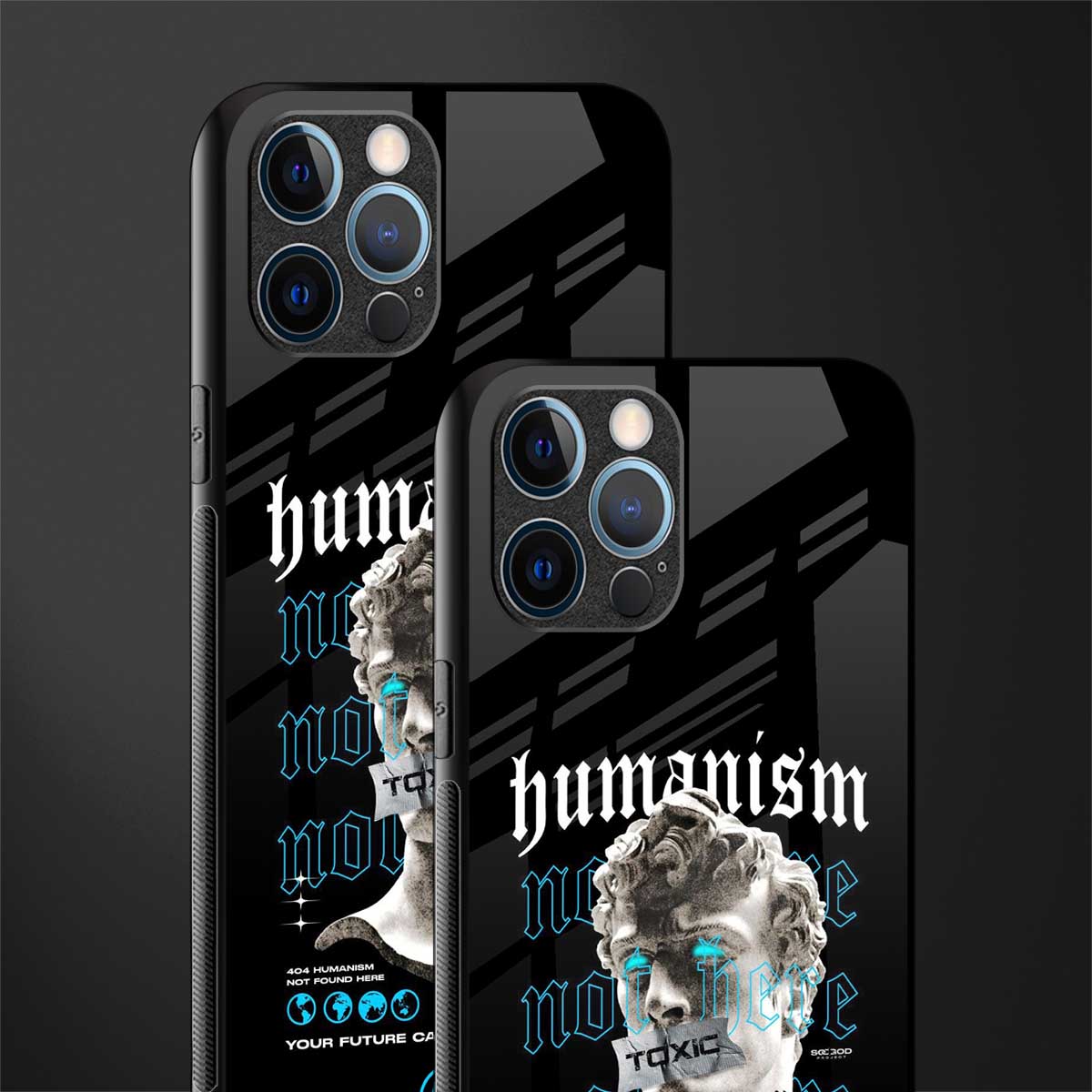 humanism not here glass case for iphone 12 pro max image-2