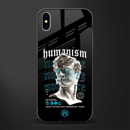 humanism not here glass case for iphone xs max image