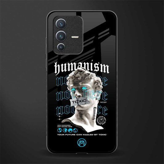 humanism not here glass case for vivo v23 5g image