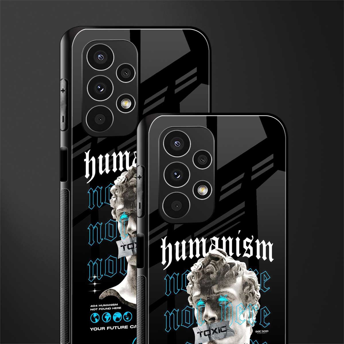 humanism not here back phone cover | glass case for samsung galaxy a13 4g