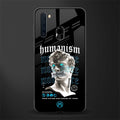 humanism not here glass case for samsung a21 image