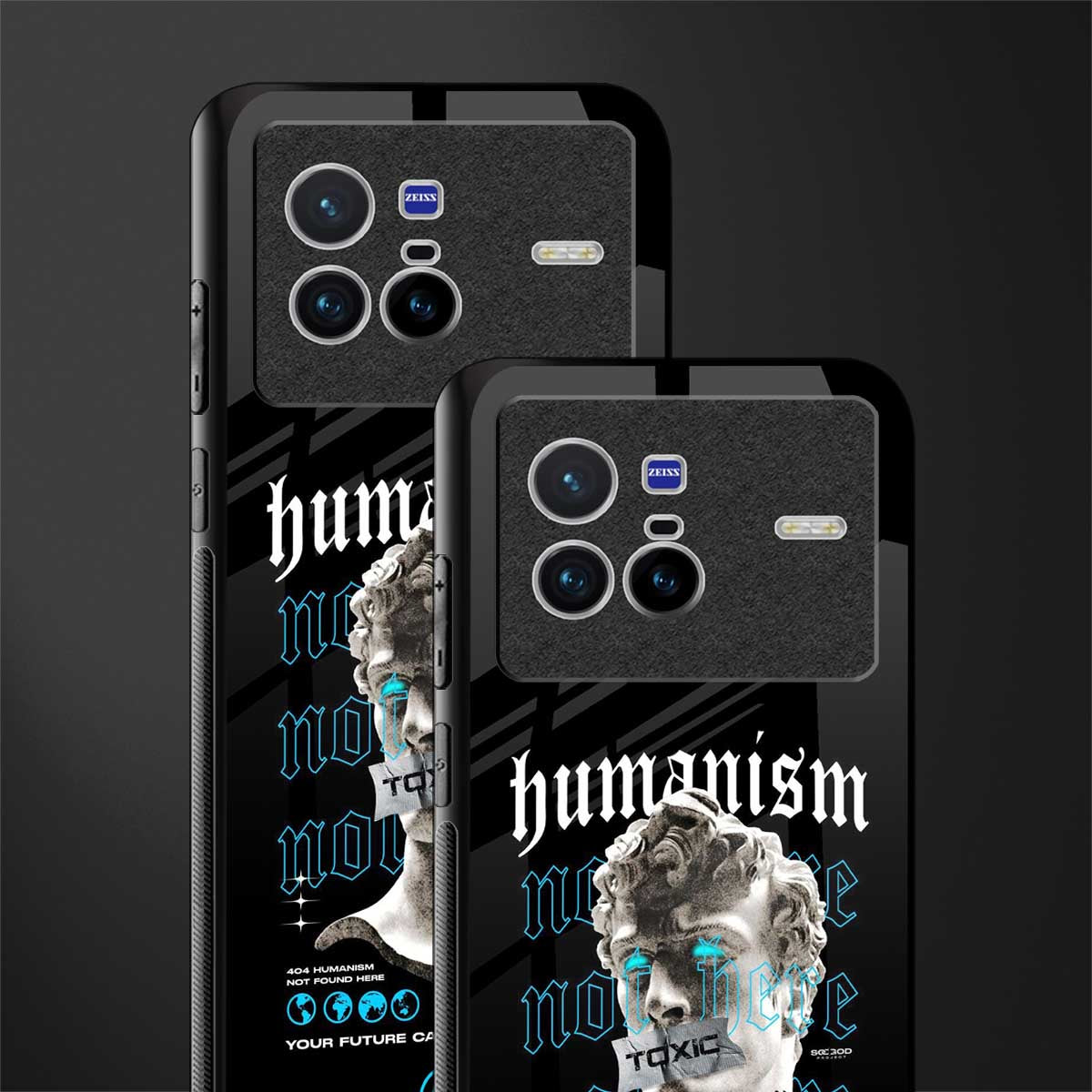 humanism not here glass case for vivo x80 image-2