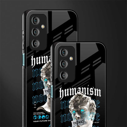 humanism not here back phone cover | glass case for samsung galaxy f23 5g
