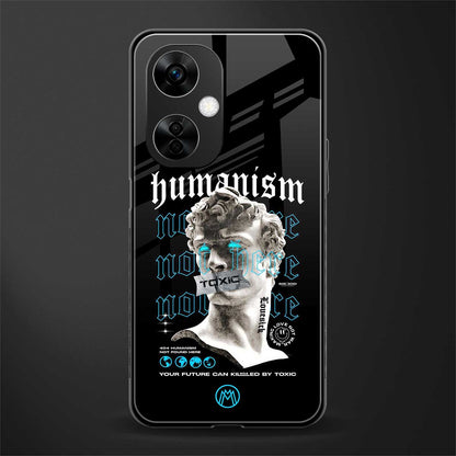 humanism not here back phone cover | glass case for oneplus nord ce 3 lite
