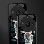 humanism not here back phone cover | glass case for realme 11 pro 5g