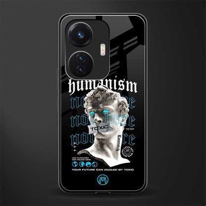 humanism not here back phone cover | glass case for vivo t1 44w 4g