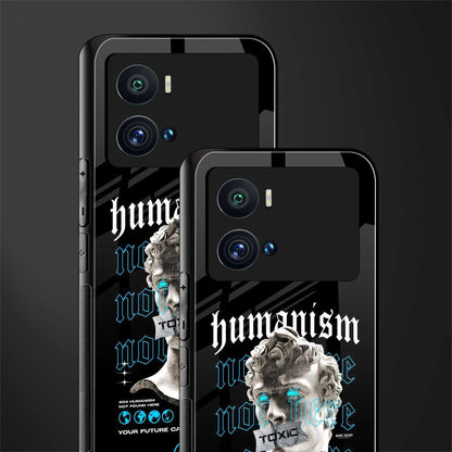 humanism not here back phone cover | glass case for iQOO 9 Pro