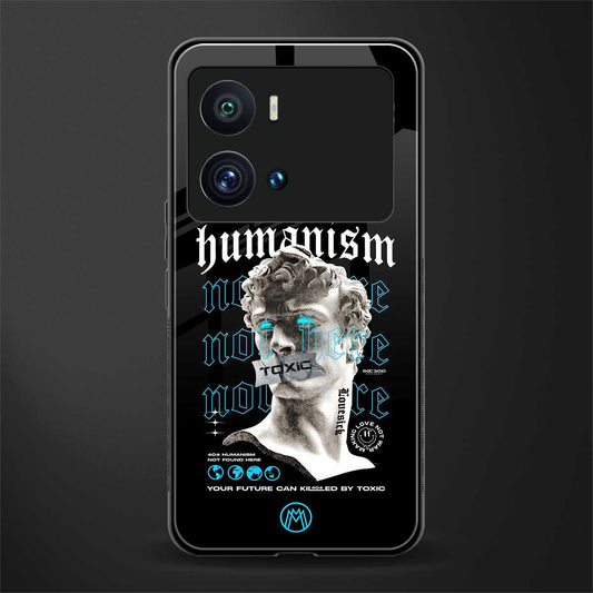humanism not here back phone cover | glass case for iQOO 9 Pro