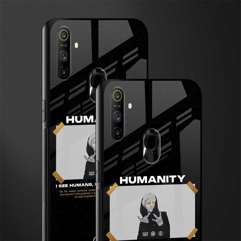 humans but no humanity glass case for realme narzo 10a image-2