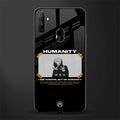 humans but no humanity glass case for realme narzo 10a image