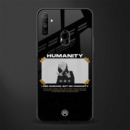 humans but no humanity glass case for realme narzo 20a image