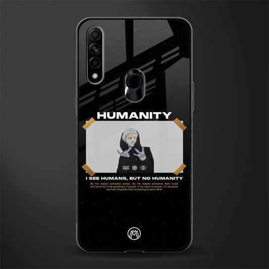 humans but no humanity glass case for oppo a31 image
