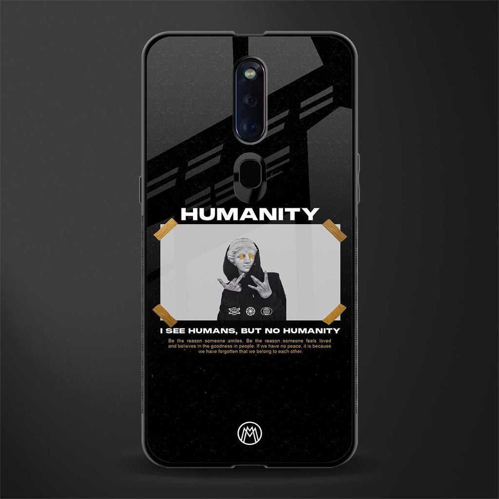 humans but no humanity glass case for oppo f11 pro image