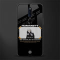 humans but no humanity glass case for oppo f11 pro image