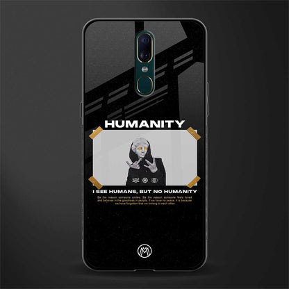 humans but no humanity glass case for oppo f11 image