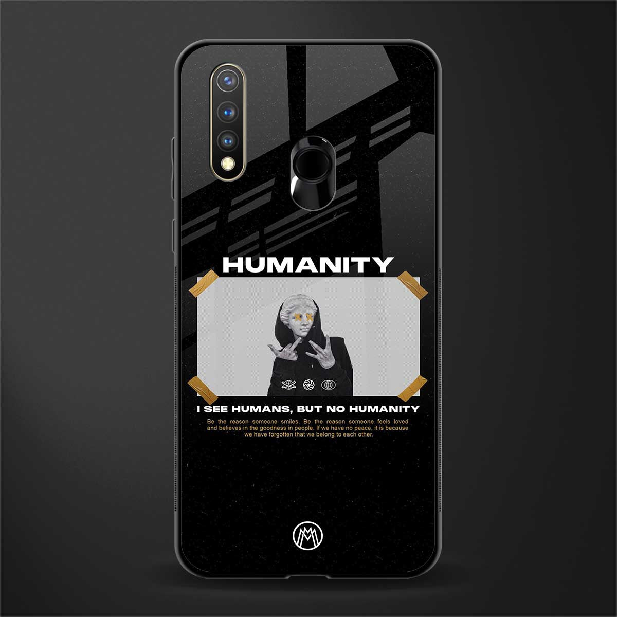humans but no humanity glass case for vivo u20 image