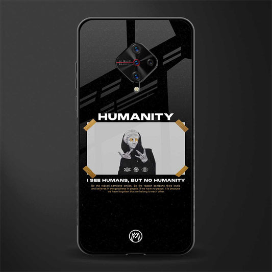 humans but no humanity glass case for vivo s1 pro image
