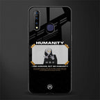 humans but no humanity glass case for vivo z1 pro image