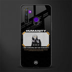 humans but no humanity glass case for realme 5 image