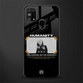 humans but no humanity glass case for samsung galaxy f41 image