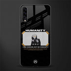 humans but no humanity glass case for samsung galaxy a30s image