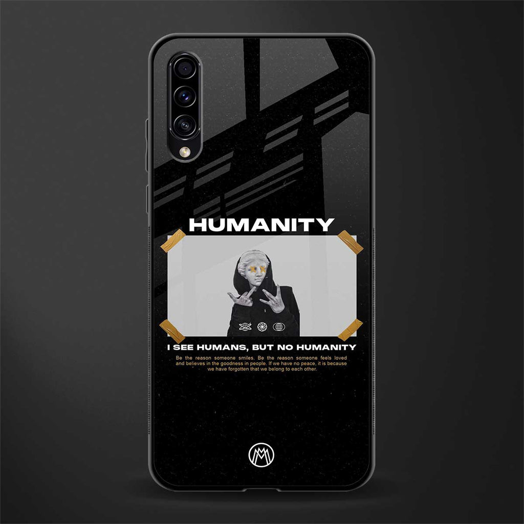 humans but no humanity glass case for samsung galaxy a50s image