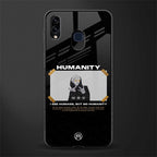 humans but no humanity glass case for samsung galaxy m10s image