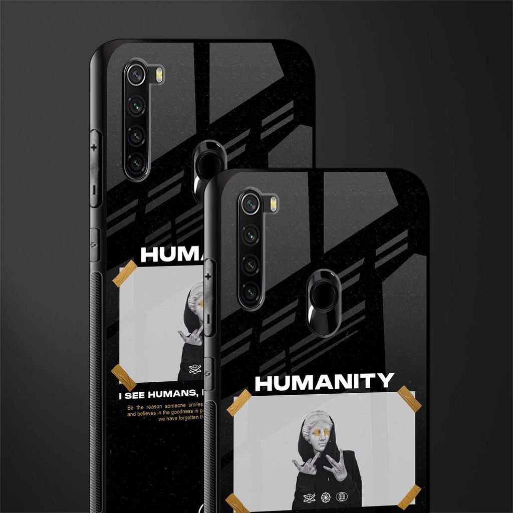 humans but no humanity glass case for redmi note 8 image-2