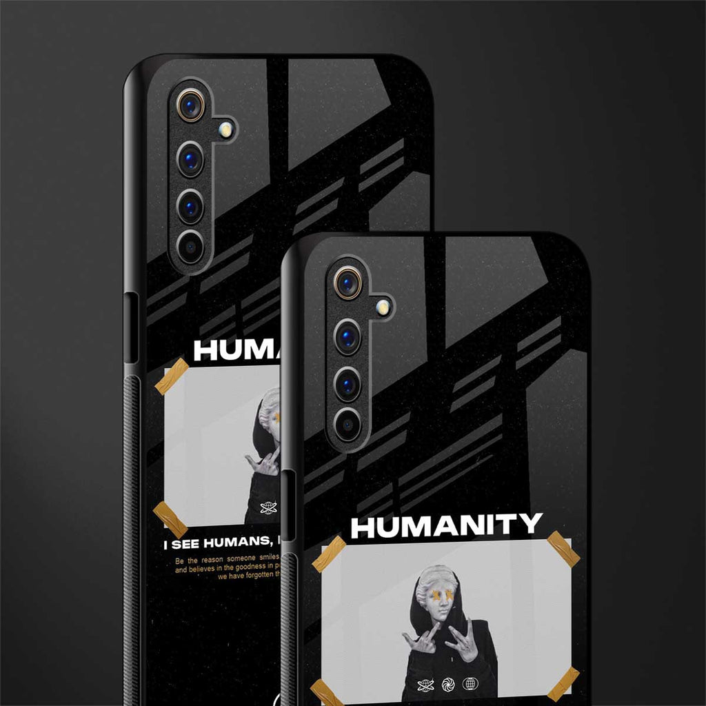 humans but no humanity glass case for realme 6i image-2
